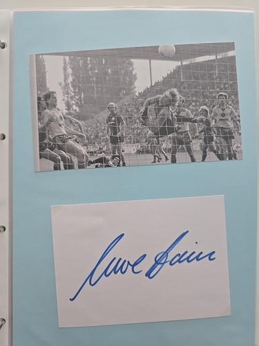 Uwe hain xxl autografo firmato - hain,