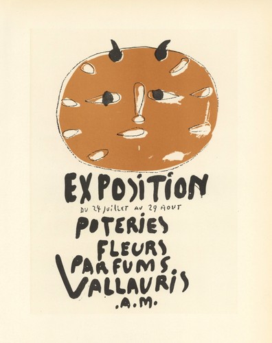 Poster litografico pablo - litografico, di