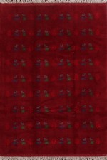 Morbido Peluche Tribale Rosso