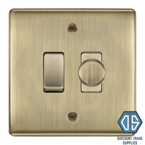 Interruttore ottone antico - bg,