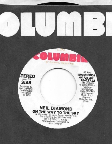 Neil diamond on the way - 45,