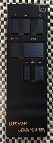 Telecomando luxman nero - telecomando,