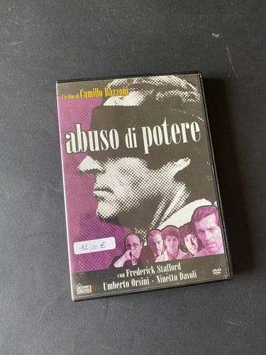 Film dvd abuso potere - dvd,