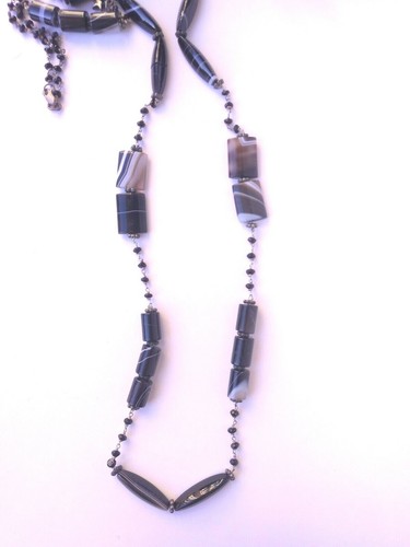 Collana donna lunga pietre