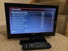 LUXOR TV 16" + TELECOMANDO LUX-16-914-TVB IDEALE PER ROULOTTE CAMPER USB HDMI SCART