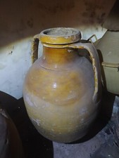 Capasone, Orcia, Giara pugliese 2 manici fine 1800. H 110 cm  circonf. 205cm