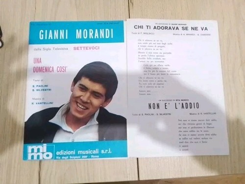 Gianni morandi chi adorava - morandi,