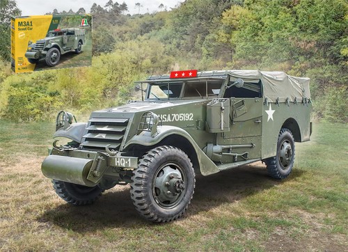 Italeri m3a1 scout car - 1/56,