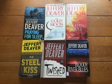Jeffrey Deaver   Lot Of 6 Paperbacks  Crime, Thriller, Detective    jd1