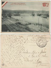 TRIESTE - LA NUOVA ITALIA REDENTA - WWI - VIAGG. 1915 -37670-