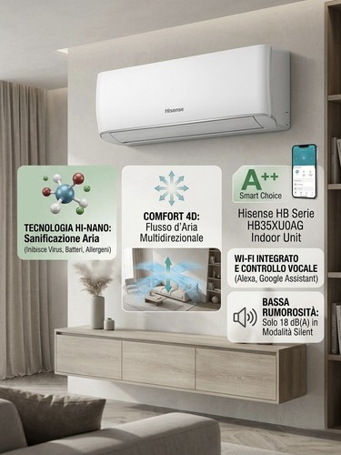 Condizionatore hisense 12000 - hisense,