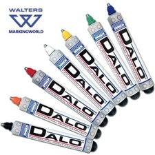 Dykem Dalo Marcatore Industriale Acciaio Punta a Sfera Vernice | Marchi Metallo, Gomma | Scatola 6