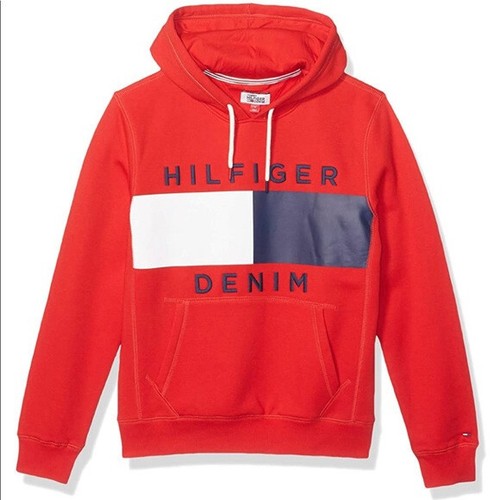 Felpa uomo tommy hilfiger - hilfiger, logo