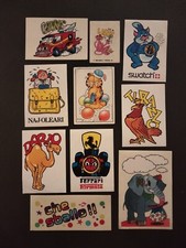 Lotto 10 stickers - di,