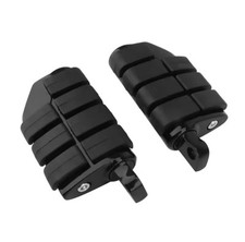 Pedane Passeggero  Post.Nere  Per Harley Sportster IronDynafat Bob Softail Fat