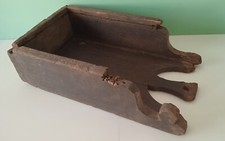 Antico Grande Attrezzo Da Cucina Ex Grattuggia Tagliere Per Alimenti In Legno