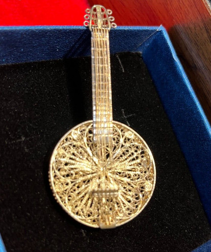 Banjo artigianale filigrana - banjo,