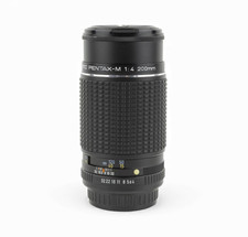 SMC Pentax-M 200mm 1:4 tele lens obiettivo K mount Excellent Near Mint