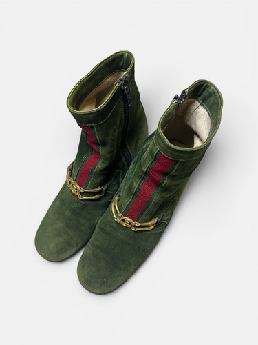 Stivaletti gucci scamosciati - stivaletti,