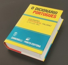 O DICIONARIO PORTUGUES. Dizionario Portoghese-italiano G. Mea - Zanichelli  1997