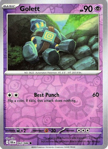 Golett 042 086 reverse holo - 042/086,