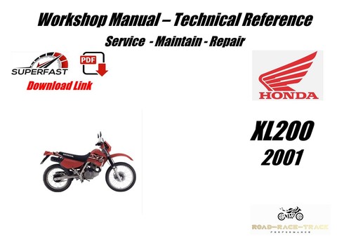 Honda xl200 200 manuale - xl200, xl