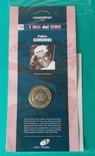 I MITI DEL GIRO 12 • Felice Gimondi (2004) MONETA + Figurina - BRAND NEW