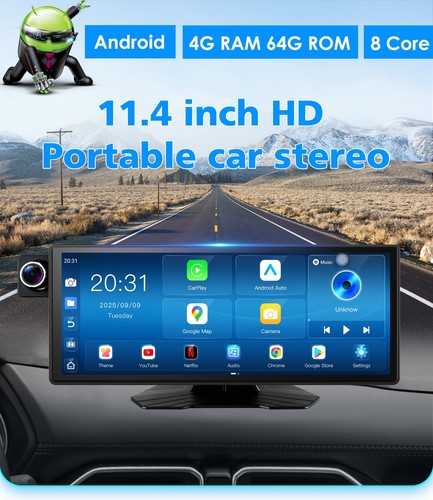 Autoradio android 4 - 14, 11,4"