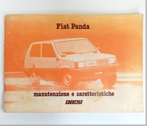 Fiat panda libretto uso e - -,