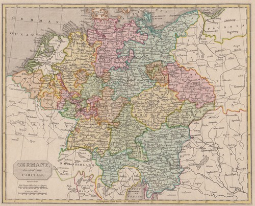 Germania originale incisione - originale,