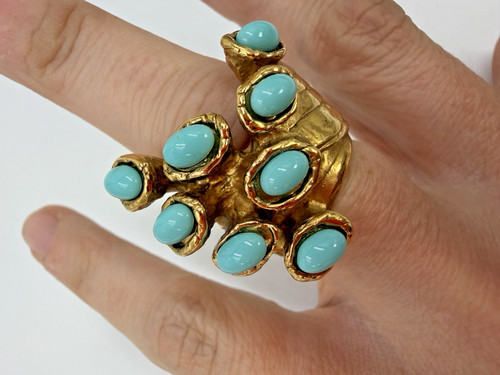 Anello yves saint laurent - anello,