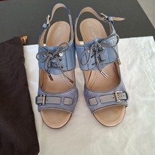 Sandali Tod's azzurro polvere