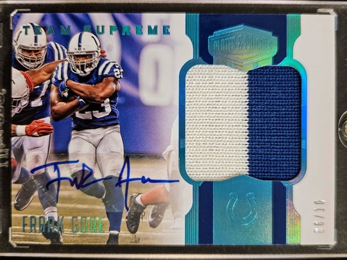Frank gore 2017 - frank, targhe