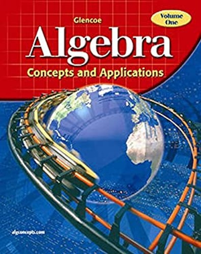 Algebra vol concepts and - algebra, :