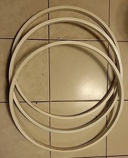 Cerchi BMX bianchi 26" (tre)