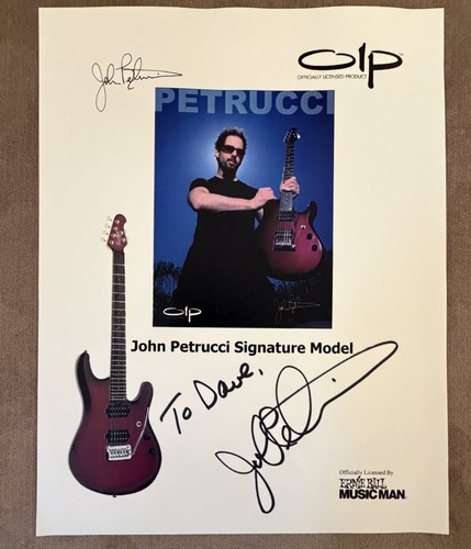 John petrucci firmato ernie - petrucci,