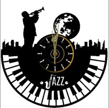 Orologio in vinile da parete