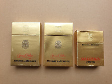 LOTTO 3 PACCHETTI RIGIDI VUOTI