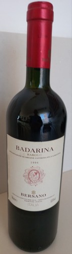 Vino barolo badarina bersano - barolo, "badarina"
