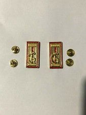 MOSTRINA GUARDIA GIURATA FONDO ROSSO PER POLO / CAMICIA