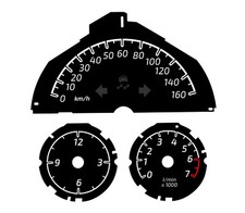 Disco tachimetro 160 km/h +