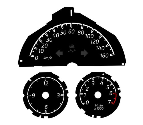 Disco tachimetro 160 - , km/h