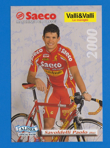 Cyclisme carte cycliste paolo - cyclisme,