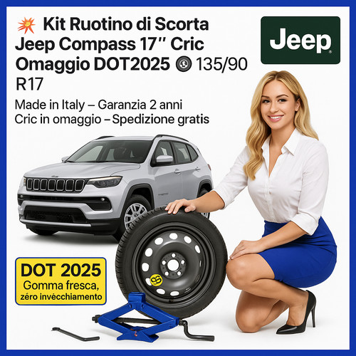 Ruotino scorta jeep - scorta, 17"