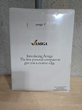 VINTAGE Amiga 1000 Personal Computer "C" Software di Programmazione Sigillato