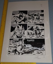 tavola originale di Zagor di