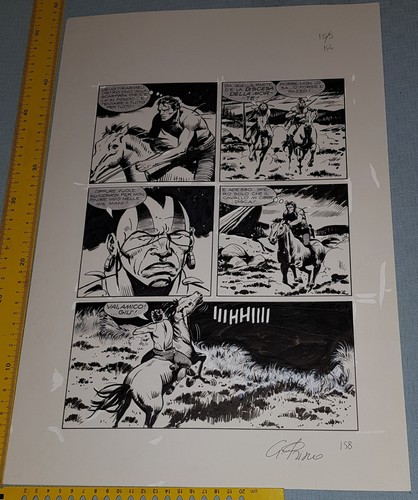 Tavola originale zagor di - originale,