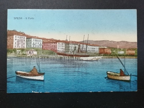 Cartolina spezia porto - cartolina, la