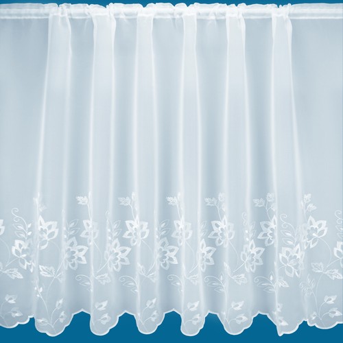 Tenda rete voile ricamata - tenda,