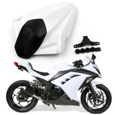 Coprisedile posteriore adatto per Kawasaki Ninja 300R / EX300R 2013-2024 bianco T9